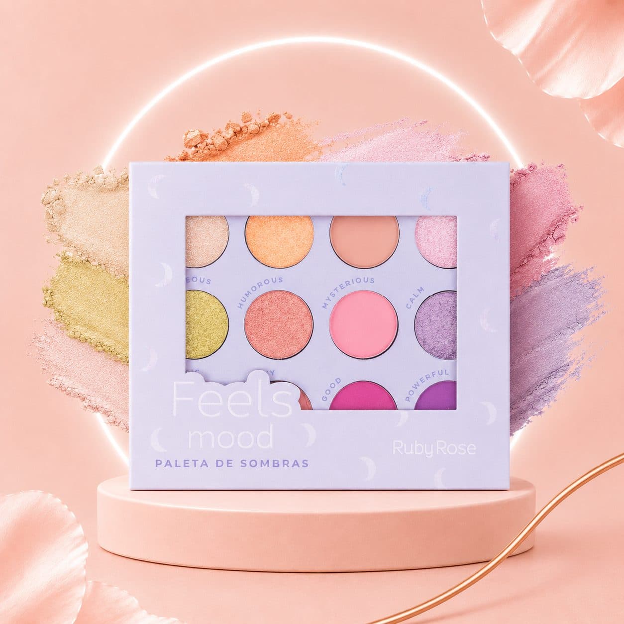 Paleta de Sombras Ruby Rose Feels Mood